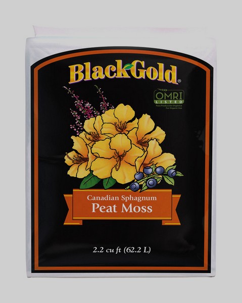 Black Gold Organic Sphagnum Peat Moss 2.2 ft³