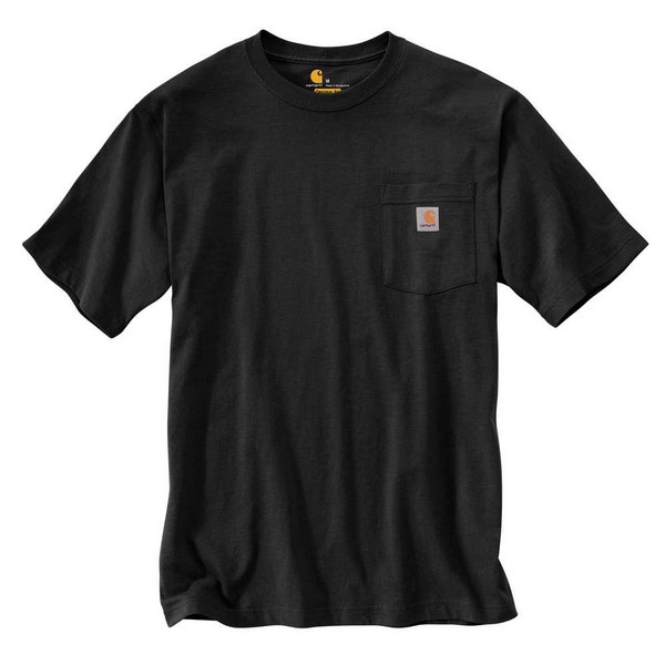 Men's Carhartt Pocket T Shirt Black