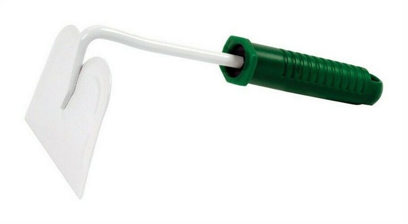 Lawn & Garden Metal Garden Hand Hoe 9 in. Plastic Handle