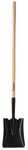 Home Plus 56 in. Steel Square Transfer Shovel Wood Handle