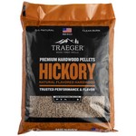 Traeger Premium All Natural Hickory BBQ Wood Pellet 20 lb