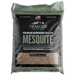 Traeger Premium All Natural Mesquite BBQ Wood Pellet 20 lb