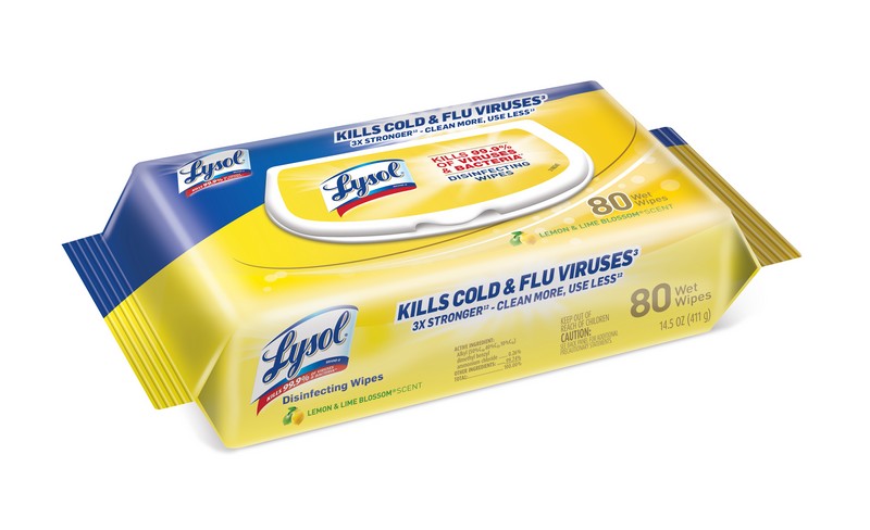 Lysol Lemon & Lime Blossom  Disinfecting Wipes 80 ct 1 pk