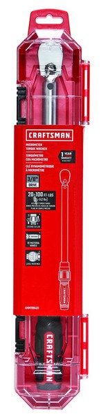 Craftsman 3/8 in. S Micrometer Torque Wrench 1 pc