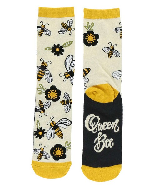 Lazy One Queen Bee Crew Sock