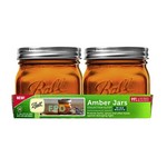 Ball Collection Elite Wide Mouth Canning Jars 1 pt 4 pk