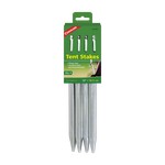 Coghlan's Silver Tent Stakes 0.250 in. W X 12 in. L 1 pk