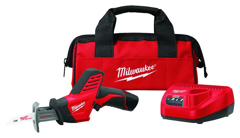 Milwaukee M12 HACKZALL 12 V Cordless Brushed Reciprocating Saw Kit (Battery & Charger)