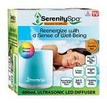 Serenity Spa As Seen On TV Reenergize Essential Oil Diffuser Plastic 1 pk