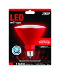 Feit Electric PAR38 E26 (Medium) LED Bulb Red 120 W 1 pk