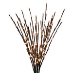 Celebrations Platinum LED Warm White 32 in. Light Burst Yard Decor