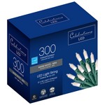 Celebrations LED Mini Clear/Warm White 300 ct String Christmas Lights 74.5 ft.