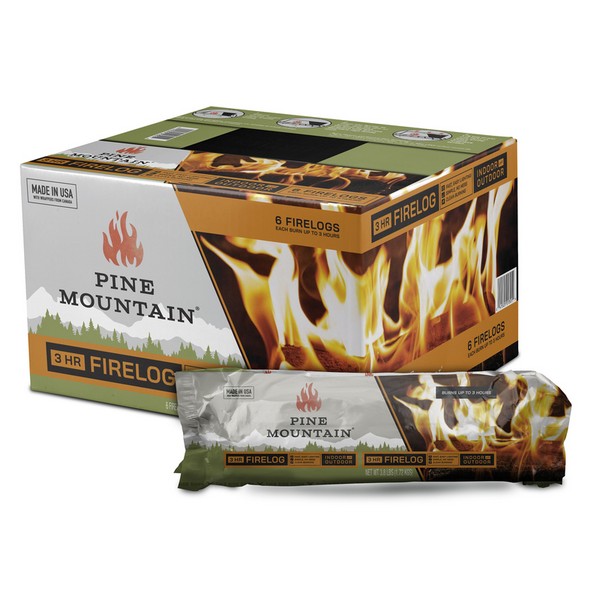 Pine Mountain Fire Log 6 pk