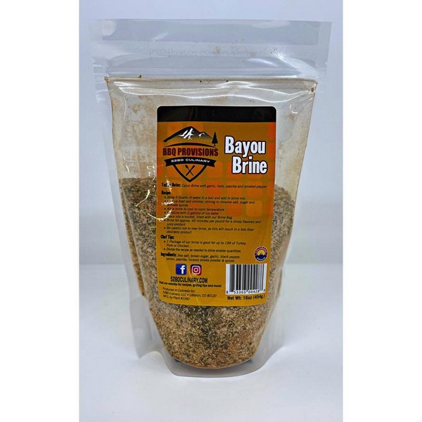 5280 Culinary BBQ Provisions Bayou Brine Mix 16 oz