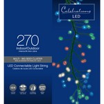 Celebrations LED Micro Dot/Fairy Multicolored 270 ct String Christmas Lights 15 ft.