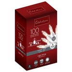 Celebrations Stay Shine Incandescent Mini Clear/Warm White 100 ct String Christmas Lights 33 ft.