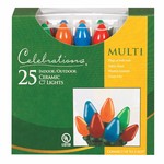 Celebrations Incandescent C7 Multicolored 25 ct String Christmas Lights 25 ft.