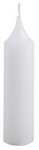 Candle Lite White No Scent Scent Pillar Candle 5 in. H X 1-1/4 in. D