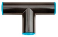 Raindrip Compression .710 in. Drip Irrigation Tee 1 pk