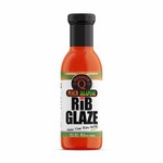 Kosmos Q Rib Glaze Peach Jalapeno BBQ Sauce 15.5 oz