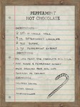 Open Road Brands Multicolored Peppermint Hot Chocolate Recipe Wall Dr