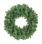 Holiday Bright Lights 24 in. D Douglas Wreath