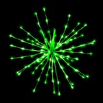 Celebrations Platinum LED Micro/5mm Green 128 ct Novelty Christmas Lights