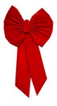 Holiday Trims Red Bow Indoor Christmas Decor