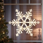 Impact Innovations 17 in. Snowflake Silhouette Hanging Decor