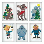 Rudolph Gel Cling Indoor Christmas Decor