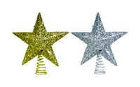 Celebrations Assorted Sequin Finish Star Tree Topper