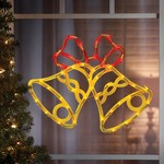 IG Design Gold-Red Bell Indoor Christmas Decor