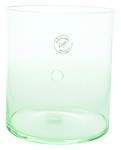 Decoris Clear Cylinder with Hole Tabletop Décor