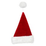 Dyno Red Plush Santa Hat