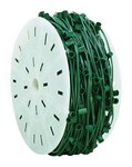 Holiday Bright Lights C9 Socket Light Cord on Reel