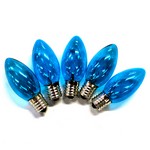 Holiday Bright Lights C9 Blue 25 ct Christmas Light Bulbs 1 ft.