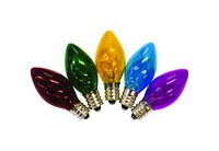Holiday Bright Lights C7 Multicolored 25 ct Replacement Christmas Light Bulbs