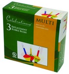 Celebrations C7 Multicolored 3 ct Replacement Christmas Light Bulbs