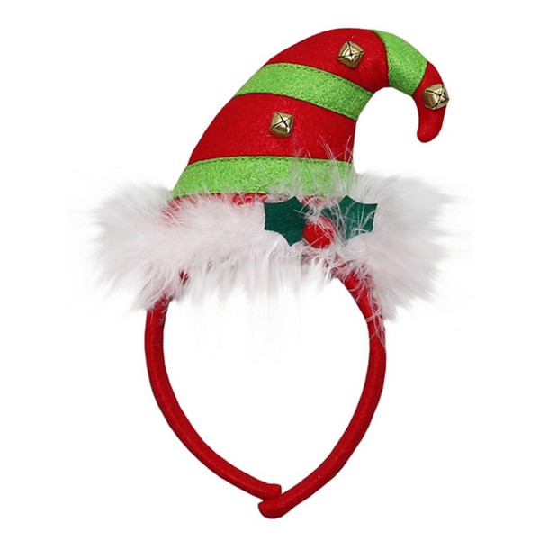 Dyno Multicolored Elf Hat Headband