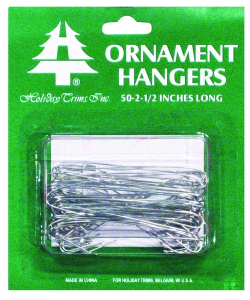 Holiday Trims Silver Ornament Hooks Indoor Christmas Decor