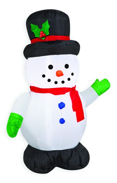 Gemmy LED 42.12 in. Snowman Inflatable