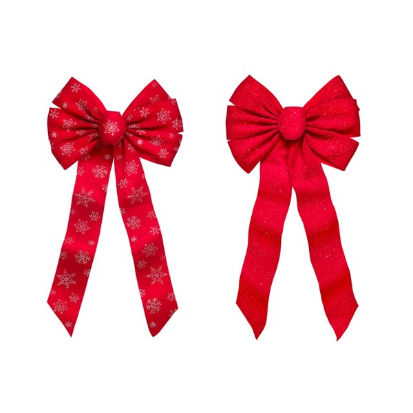 Holiday Trims Red/Silver Indoor Christmas Decor