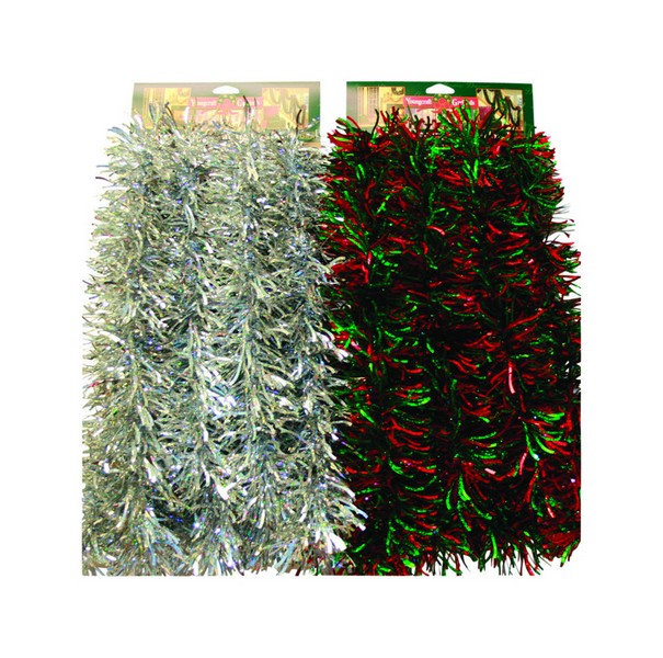 F C Young Multicolored Wave Garland Indoor Christmas Decor