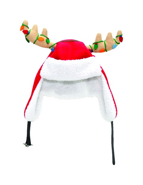 Dyno Red/White Antler Antler Santa Hat