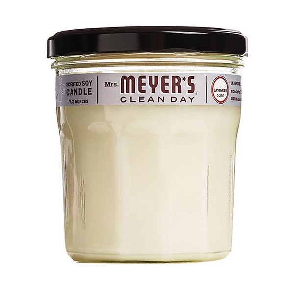 Mrs. Meyer's Clean Day White Lavender Scent Soy Candle 7.2 oz