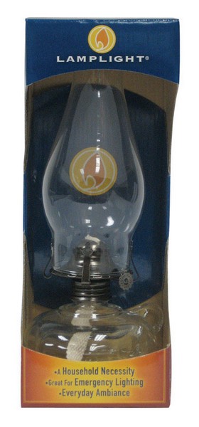 Lamplight Farms Clean Burn Chamber Oil Lamp Clear 12 oz