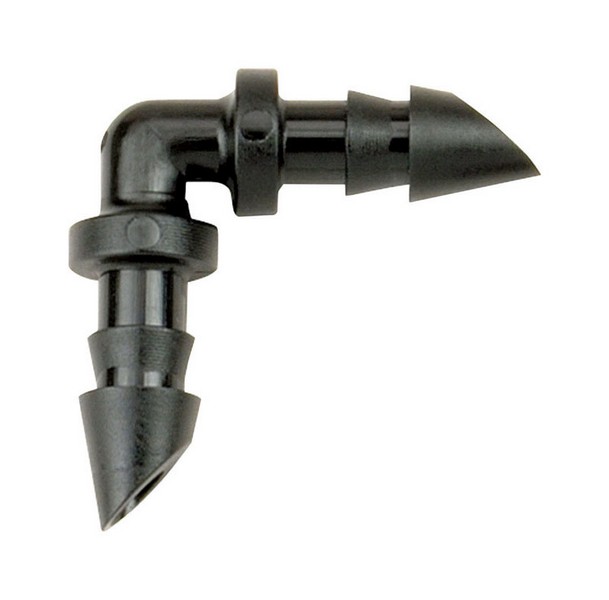 Raindrip Barbed 1/4 in. Drip Irrigation Elbow 5 pk