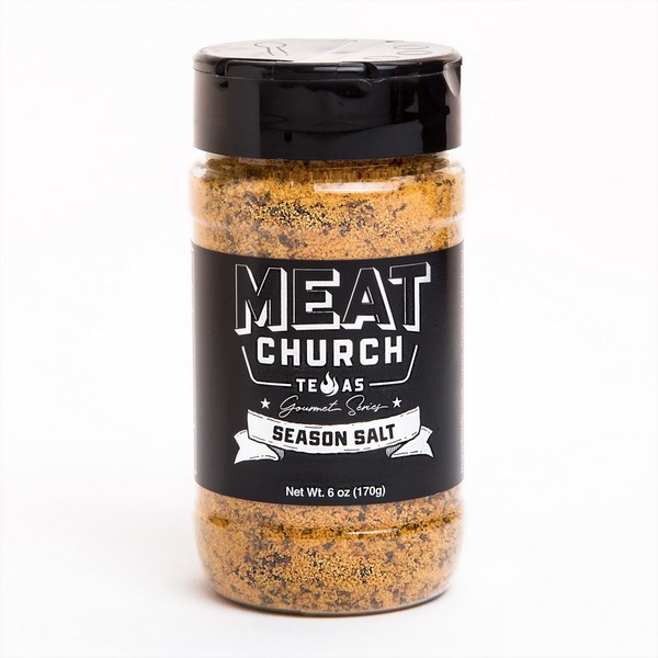 Meat Church Gourmet Series Season Salt Seasoning 6 oz Bottle