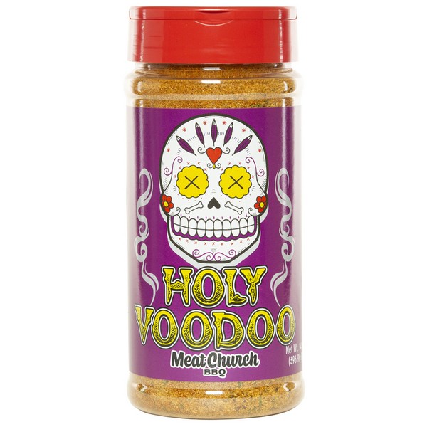 Meat Church BBQ Rub Holy Voodoo Seasoning 14 oz Bottle