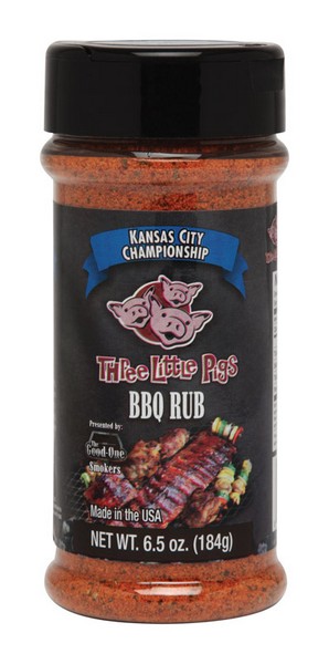 Three Little Pigs Kansas City Championship BBQ Rub 6.5 oz